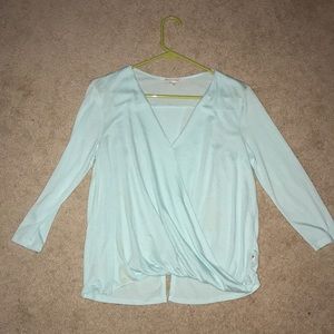 American Eagle Wrap Top